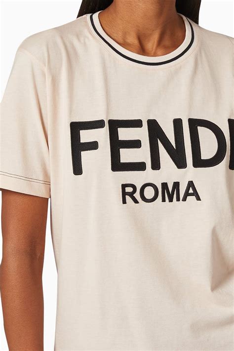 fendi roma camiseta|FENDI.